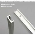 Miniatyrbild 3 av 5: Spår Miter Spår, 2 st T-spår Miter Spår, Aluminium T-spår, T Aluminiumlegering, Aluminiumlegering T-spår, T-spårskena, T-spår Miter Spår, T
