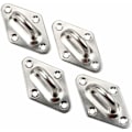 Miniatyrbillede 3 af 5: M8 Markise Fastgørelsessæt Heavy Duty Solsejl Fastgørelsessæt til Have Trekant og Firkant, Rektangel - 304 Rustfrit Stål Solsejl