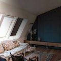 Miniatyrbilde 3 av 5: Rullegardiner med sugekopp for termisk isolasjon for solstråle Reflektor Velux takvinduer Sucker 60x115Cm Brun-DENUOTOP