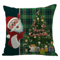 Miniatyrbilde 1 av 5: 4PCS Juleputetrekk i Bomull Lerret, Juleputetrekk, Juleputetrekk, Juleputer, Jule Snøfnugg Sofa C
