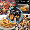 Miniatyrbilde 5 av 5: Airfryer Silikoninnlegg, Gjenbrukbart, Grå 2 stk