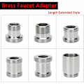 Miniatyrbillede 4 af 4: 2 stk. messinghane-adapter, 22 mm han NPT-gevind, hane-lufteradapter til vaskehaner, vandrensningsadapter (M22 - M22)-DENUOTOP