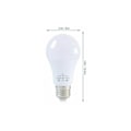 Miniatyrbilde 2 av 5: E27 LED-pære, med bevegelsessensor, 7W, hvit, 2 stk