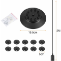 Miniatyrbilde 5 av 5: Spider-lysestake DIY taklampe pendellampe pendellampe brakett retro industriell taklampe spisestue soverom stue Di