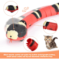 Miniatyrbilde 2 av 5: Smart Sensing Slangeleke for Katter - Interaktiv Elektronisk USB-leke, Realistisk Falsk Slange for Halloween & Lek