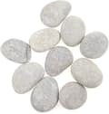 Strandsten til maling 10 glatte store sten (30-50 mm)