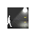 Miniatyrbilde 5 av 5: E27 LED-pære, med bevegelsessensor, 7W, hvit, 2 stk