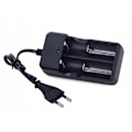 Miniatyrbillede 5 af 8: Batterioplader til 18650 og andre batterier Black