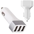 Miniatyrbillede 4 af 4: Billader med 3 stik White