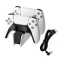 Pikkukuva 3 / 5: Laddstation för 2st PS5 kontroller White