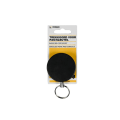 Miniatyrbilde 3 av 4: Utdragbar nyckelring med jojo-funktion och nylonsnöre 65 cm Black one size