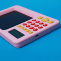 Pikkukuva 5 / 7: Maxlife digitaalinen piirustustabletti kynällä ja laskimella lapsille Pink