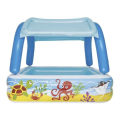 Pikkukuva 3 / 4: Uppblåsbar Pool med tak - 265L - Bestway -  140cm/140cm/114cm Blue