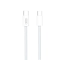 Miniatyrbilde 1 av 2: XO Ladekabel - PD 60w - USB-C / USB-C - 1,5m - Android og iPhone White