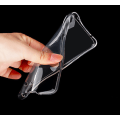 Pikkukuva 2 / 2: Sony Xperia E5 Kuori läpinäkyvää kumia Transparent
