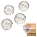 Miniatyrbilde 1 av 6: 4-pak Hjørnebeskyttelse / Kantbeskyttelse / Bordkantbeskyttelse Transparent one size