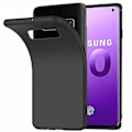 Miniatyrbillede 1 af 2: Skal i gummi, Samsung S10 Plus Matt yta Black