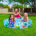 Pikkukuva 1 / 5: Uppblåsbar Pool - 101L - Bestway -  152cm/30cm Blue
