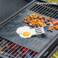 Miniatyrbild 8 av 8: 2-Pack Non-stick Grillmatta / Ugnsmatta Svart