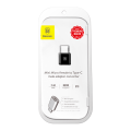 Miniatyrbillede 2 af 4: Baseus Adapter Micro-USB til USB-C Black
