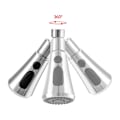 Miniatyrbillede 4 af 9: Kranförlängare vridbar i 360 grader  med 3 olika lägen Silver
