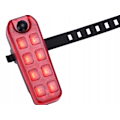 Pikkukuva 10 / 11: USB-Uppladdningsbar Cykelljus i LED Black