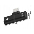 Miniatyrbild 2 av 3: iPhone 1x iPhone till 2x iPhone adapter Svart