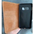 Miniatyrbillede 2 af 2: Smart Wallet Case Samsung A72, italiensk læder Brown