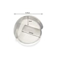 Miniatyrbillede 5 af 6: 4-pak Hjørnebeskyttelse / Kantbeskyttelse / Bordkantbeskyttelse Transparent one size