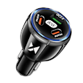 Miniatyrbilde 1 av 5: Billader 2x USB-C 1x USB-A 90W PD Black
