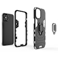 Pikkukuva 4 / 5: Hybrid Armor Ring Skal, iPhone 12 Pro Max, Extra tåligt skal Black