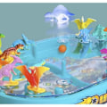 Miniatyrbillede 3 af 11: Dinosaur Battle Arkadspel Multicolor