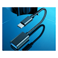 Miniatyrbillede 7 af 8: Adapter USB-C til almindelig USB til fx USB-hukommelse til mobil Black