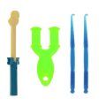 Miniatyrbild 3 av 5: Loom Bands Kit - 4400st i 22 färger multifärg