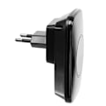 Miniatyrbillede 7 af 11: Sort Malatec dørklokke med 60 polyfoniske lydsignaler Black