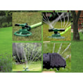 Miniatyrbillede 8 af 11: 360° roterende havesprinkler Green