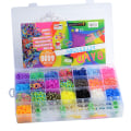 Pikkukuva 1 / 5: Loom Bands Kit - 4400 kpl ja tarvikkeet. Multicolor