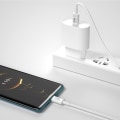 Pikkukuva 3 / 3: XO-latauskaapeli - PD 60w - USB-C / USB-C - 2m - Android ja iPhone White