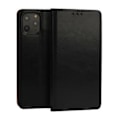 Miniatyrbillede 1 af 2: Smart Wallet Case iPhone 12 Pro Max, italiensk læder Black