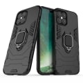 Miniatyrbilde 5 av 5: iPhone 12 Pro Max Hybrid Armor Ring Deksel, Ekstra slitesterkt deksel Black