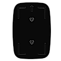 Miniatyrbillede 10 af 11: Sort Malatec dørklokke med 60 polyfoniske lydsignaler Black