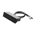 5,25 tums USB-frontpanelhubb för PC-datorfodral Optisk enhets frontpanel 4 portar USB 2.0