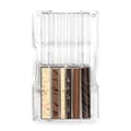 Chokoladeform Pralineform Sticks Polycarbonat - Decora Transparent Transparent transparent