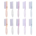 10-pack Handheld Nail Brushes, Nail Cleaning Brushes
