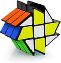 Magic Cube Fenghuolun 3x3, Speed Puzzle Cube Smooth Sticker 3D Puzzle Cube Hjärngympa Pedagogisk Leksak
