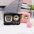 Pikkukuva 5 / 5: Retro Langaton Bluetooth-yhteensopiva Kaiutin Vintage Mini Stereokaiutin Green