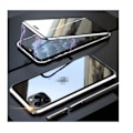 Pikkukuva 3 / 3: Apple 11 Pro Max magneettinen karkaistu lasi suojakotelo valkoinen