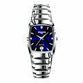 Miniatyrbillede 1 af 5: Herre Dame Quartz Analog Digital Vandtæt Ur Silver Men-40MM