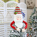 Pikkukuva 3 / 4: Joulukuusen latvatähti Lumiukko Joulukoriste Santa Claus
