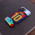 Miniatyrbild 3 av 4: Barcelona Messi Karriär Tröja Sömmar Iphone78xsmaxr 6s11 12proplus Mobiltelefon Skal For iPhone 12Pro Max